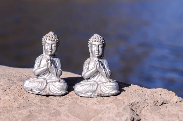 Una antigua estatua de Buda — Foto de Stock