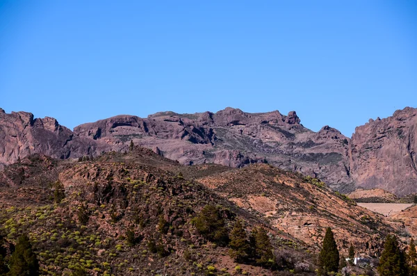 Formación Basáltica de Roca Volcánica en Gran Canaria —  Fotos de Stock