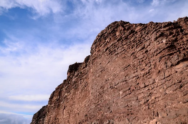 Formación Basáltica de Roca Volcánica en Gran Canaria —  Fotos de Stock