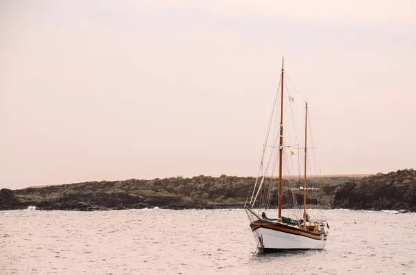 Oldtimer-Segelboot — Stockfoto
