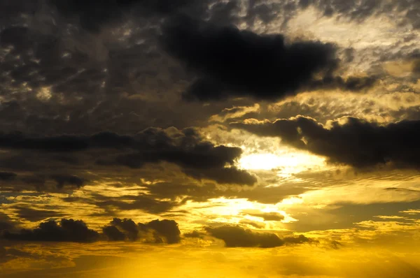 Wolken über dem Atlantik — Stockfoto