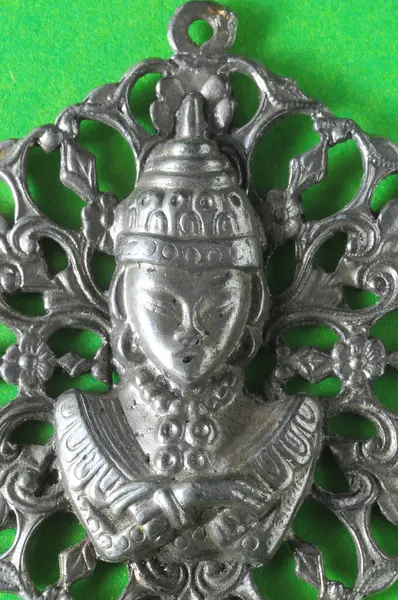 Ciondolo Buddha in Argento Gioiello — Foto Stock