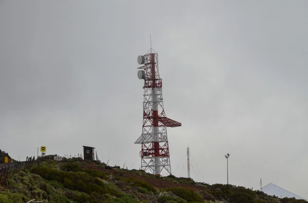 Giornata nuvolosa nel Parco Nazionale del Teide — Foto Stock