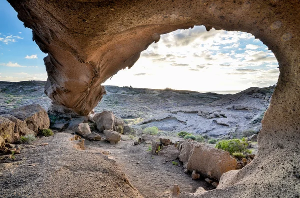 Arco naturale nel deserto — Foto Stock