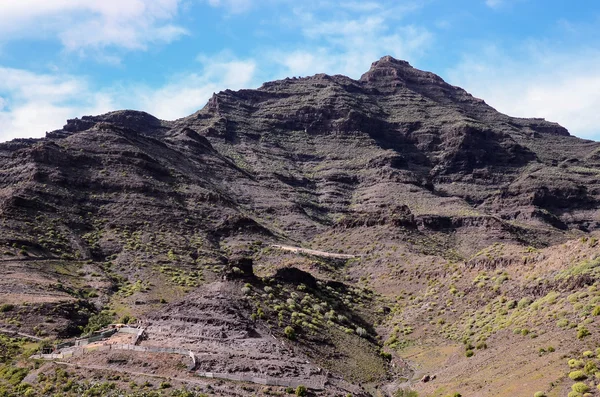 Volcanic Rock Basaltic Formation in Gran Canaria — Stock Photo, Image