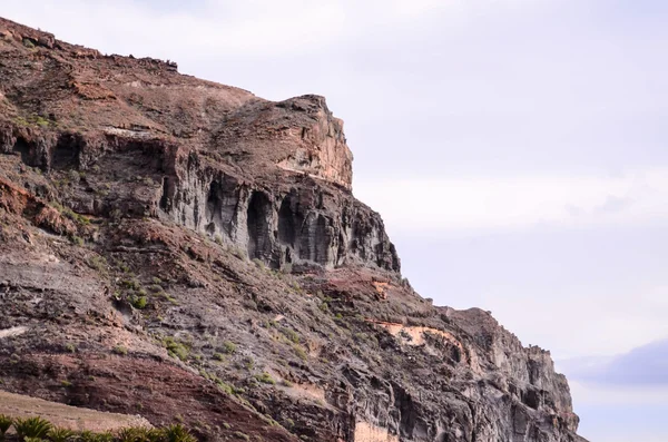 Volcanic Rock Basaltic Formation in Gran Canaria — Stock Photo, Image