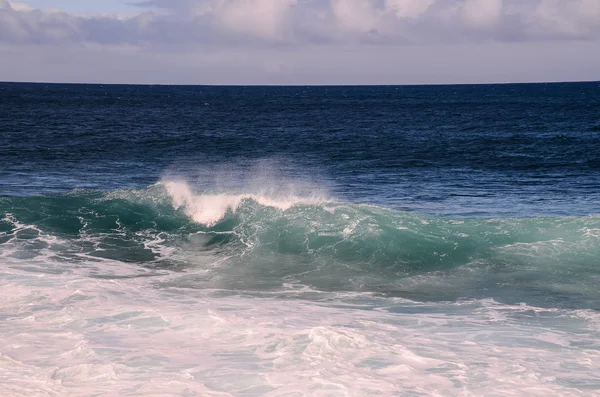 Vue du paysage marin de la tempête — Photo