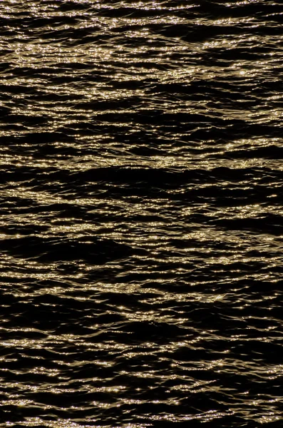 Detaillierte Textur des Meerwassers — Stockfoto