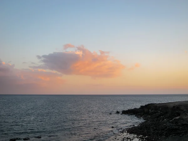 Colored Clouds at Sunset — Stock Photo, Image