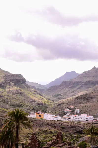 Bergdorp — Stockfoto