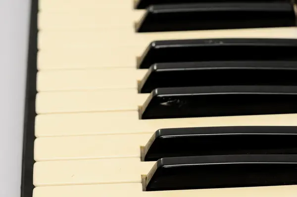 Piano klavier close-up — Stockfoto