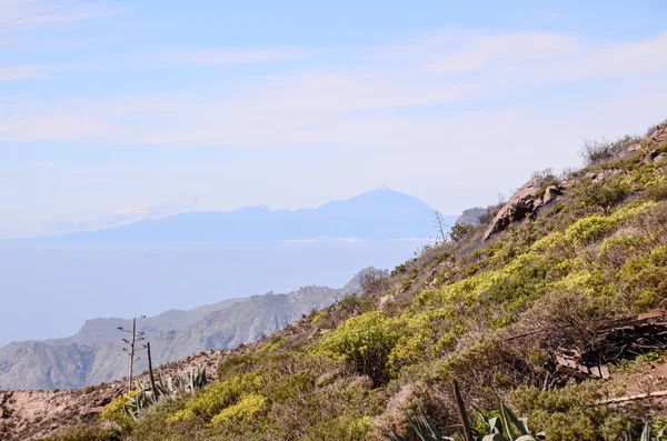 El Teide Volcan Tenerife görünümünü — Stok fotoğraf