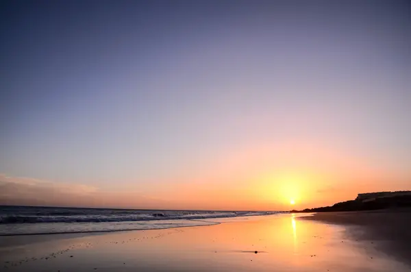 Tramonto sull'Oceano Atlantico — Foto Stock