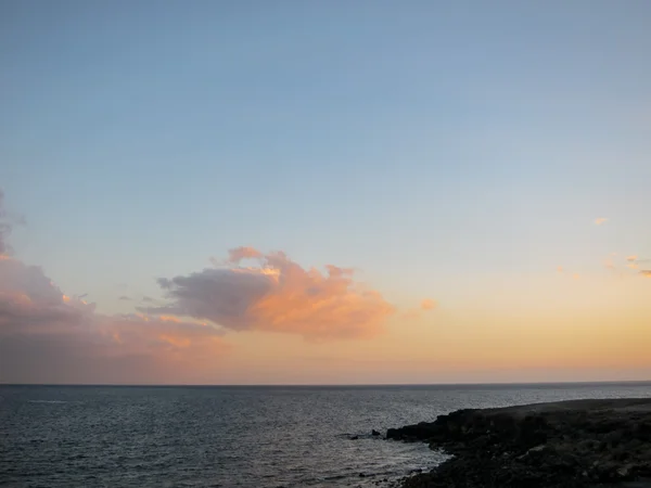 Colored Clouds at Sunset — Stock Photo, Image