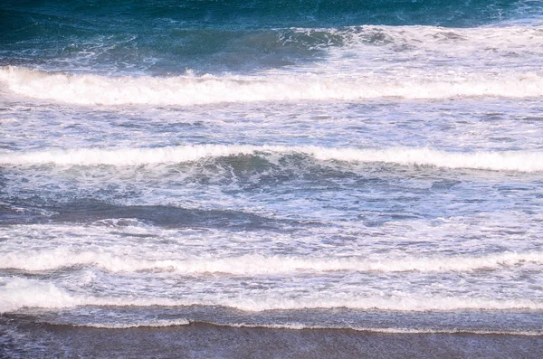 Vue du paysage marin de la tempête — Photo