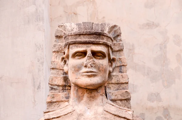 Sphinx of the Old Masonry Temple in Tenerife — Stock Photo, Image