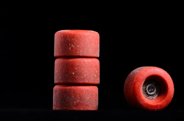 Old Vintage Consumed Skate Wheel — Stock Photo, Image