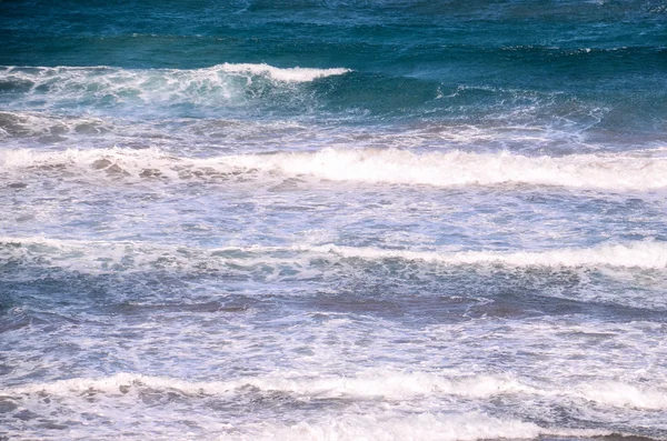 Vue du paysage marin de la tempête — Photo