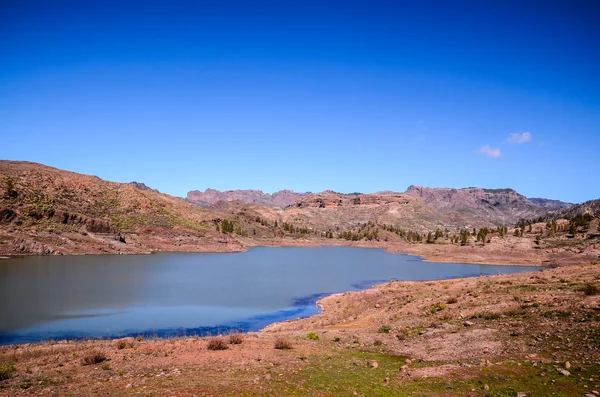 Jezioro Ciemnej Wody na Gran Canarii — Zdjęcie stockowe