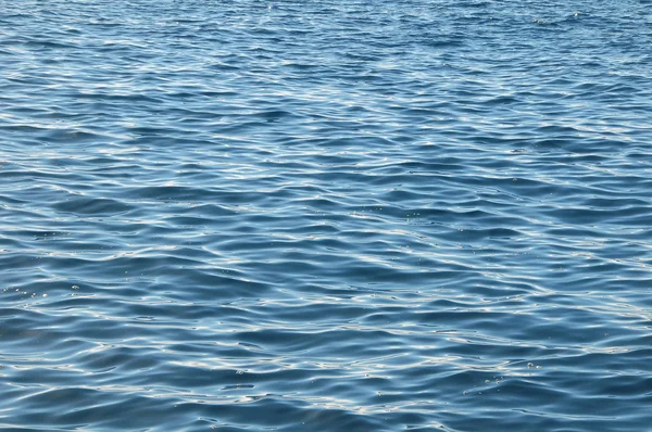 Textura de ondas de água azul — Fotografia de Stock