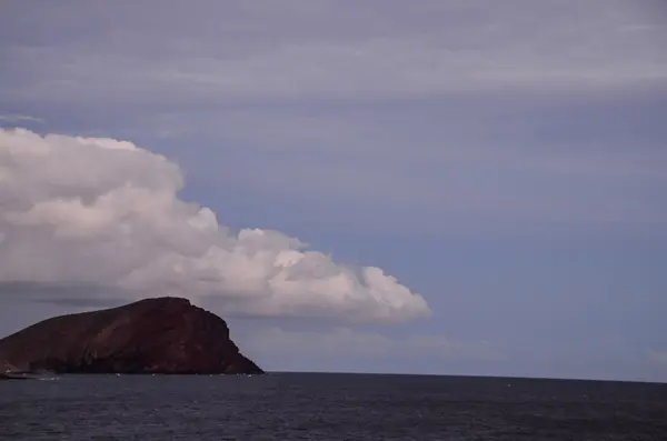 日没時の色雲 — ストック写真