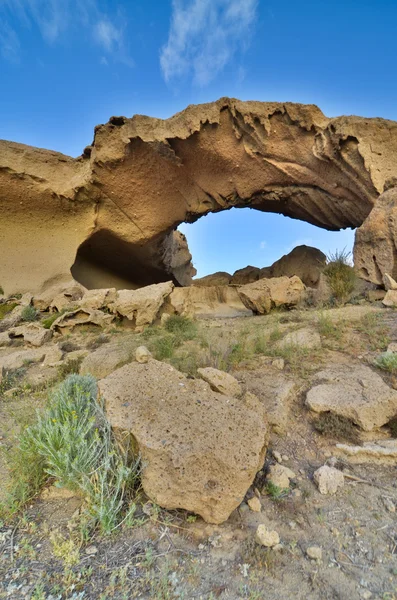 Natural Arch in the Desert — Stock Photo, Image