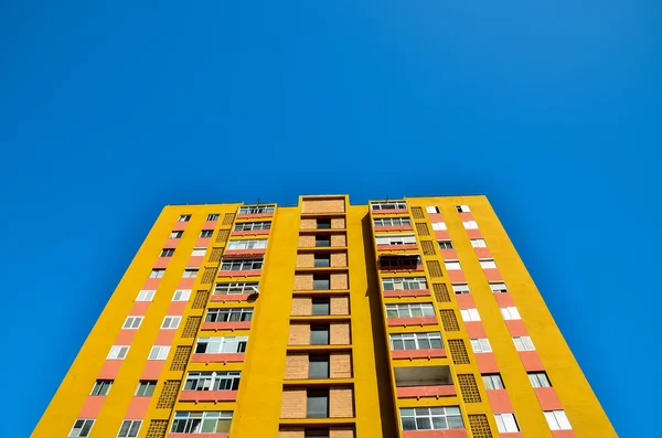 Janelas textura edifício — Fotografia de Stock