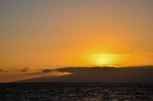 Atardecer tropical — Foto de Stock