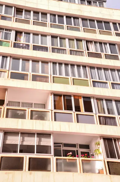 Fenster Textur Gebäude — Stockfoto