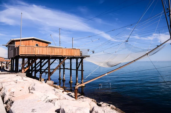 Casa de pesca tradicional — Foto de Stock