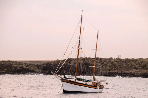 Vintage segelbåt — Stockfoto