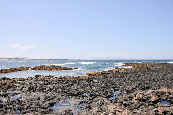 Dry Lava Basaltic Rock — Stock Photo, Image