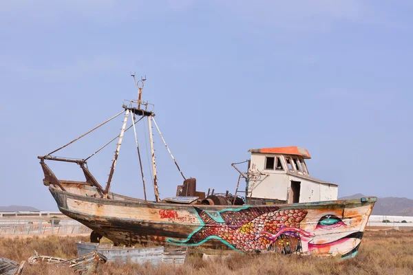 Nave vieja abandonada — Foto de Stock