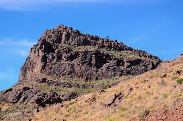 Formación Basáltica de Roca Volcánica en Gran Canaria —  Fotos de Stock