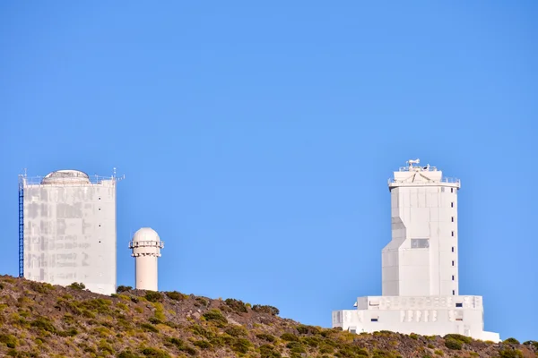 Telescopen van het Astronomisch Observatorium van Teide — Stockfoto