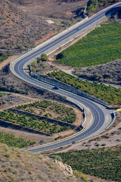 Uzun süre yalnız yol — Stok fotoğraf