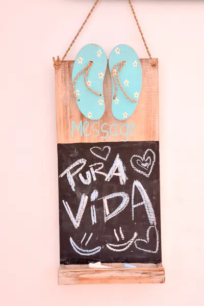 Wall Decoration in Fuerteventura — Stock Photo, Image