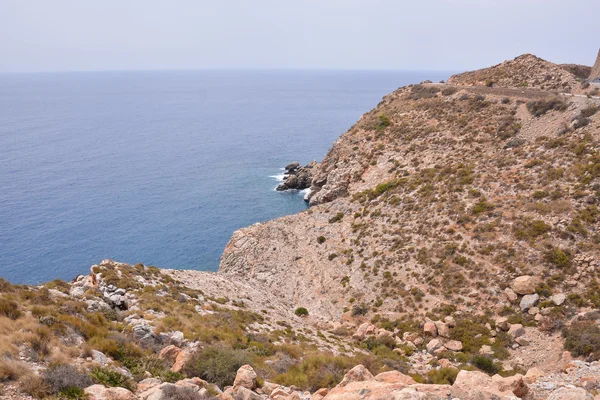 Vista sulla costa del mare — Foto Stock