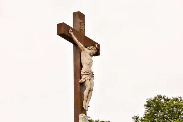 Klasyczny statua Christian — Zdjęcie stockowe