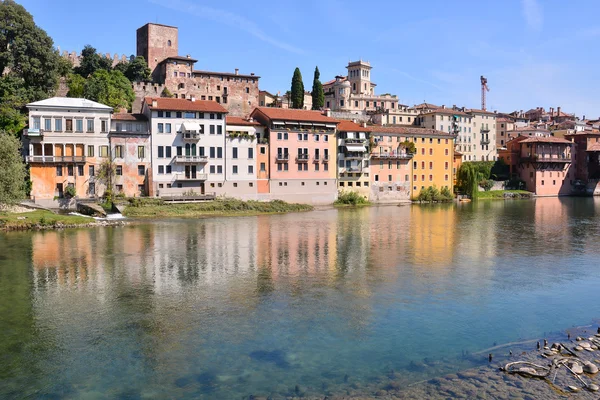 Fiume Brenta selvatico — Foto Stock