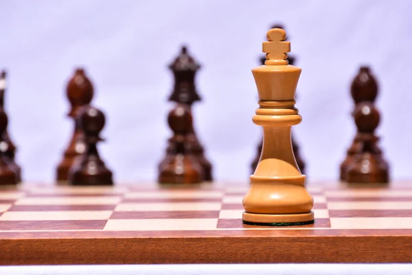 Wooden Chess Piece — Stockfoto