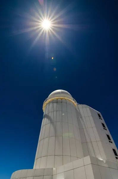 Телескопы Тейдской астрономической обсерватории — стоковое фото