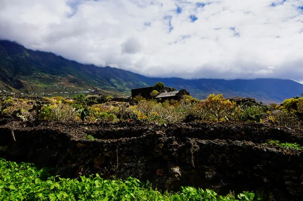 El Hierro岛被遗弃的房屋 — 图库照片