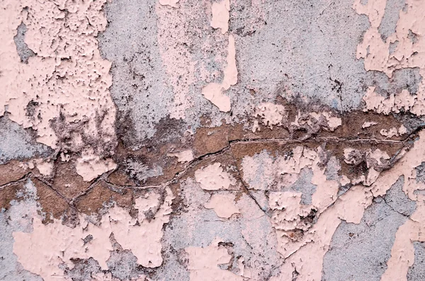 Peelingu biała ściana tekstura tło — Zdjęcie stockowe