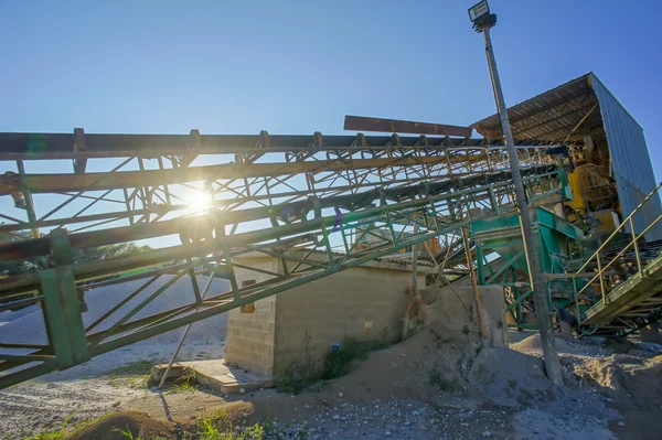 Industrial Gravel Quarry — Stock Photo, Image