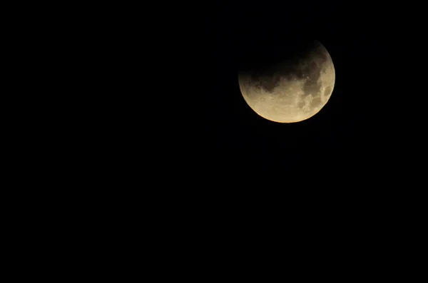 Eclipse da lua cheia — Fotografia de Stock