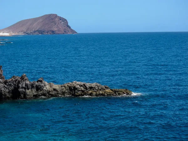 Dry Lava Coast Beach — Stock Photo, Image