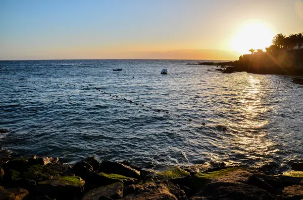 Dry Lava Coast Beach — Stock Photo, Image