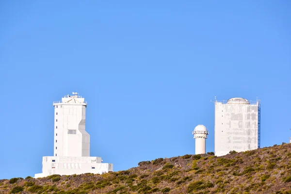 Telescopen van het Astronomisch Observatorium van Teide — Stockfoto