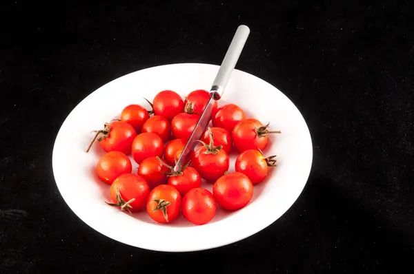 Modello di texture di sfondo di pomodoro — Foto Stock